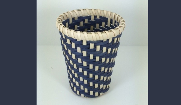 Weaved utensils basket